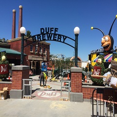 DUFF BREWERY SIGNAGE